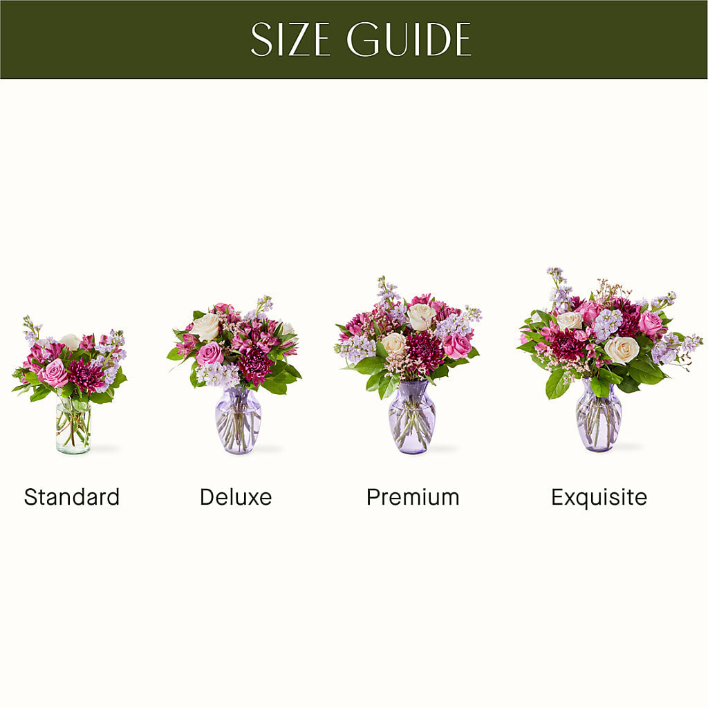 Amethyst Dreams Bouquet –  Salon Diane Aubin Fleuriste Inc., Jonquiere PQ