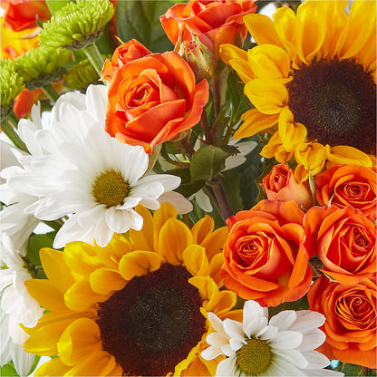 Sun-drenched Blooms Bouquet –  Salon Diane Aubin Fleuriste Inc., Jonquiere PQ