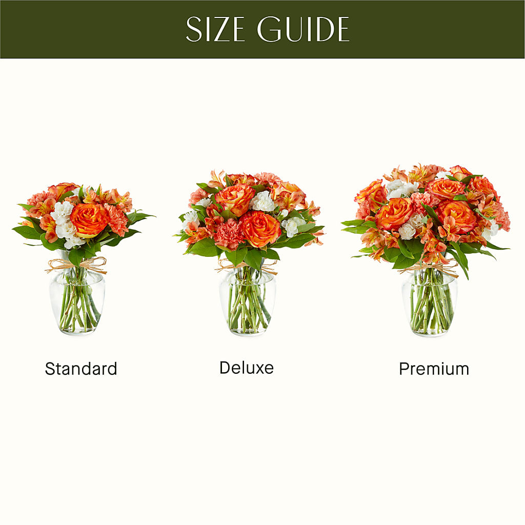 Apricot Glow Bouquet –  Salon Diane Aubin Fleuriste Inc., Jonquiere PQ