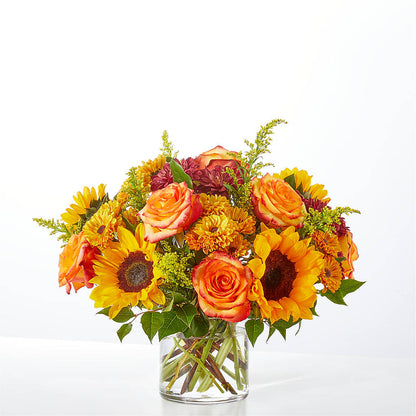Flannel Scarf Bouquet –  Salon Diane Aubin Fleuriste Inc., Jonquiere PQ