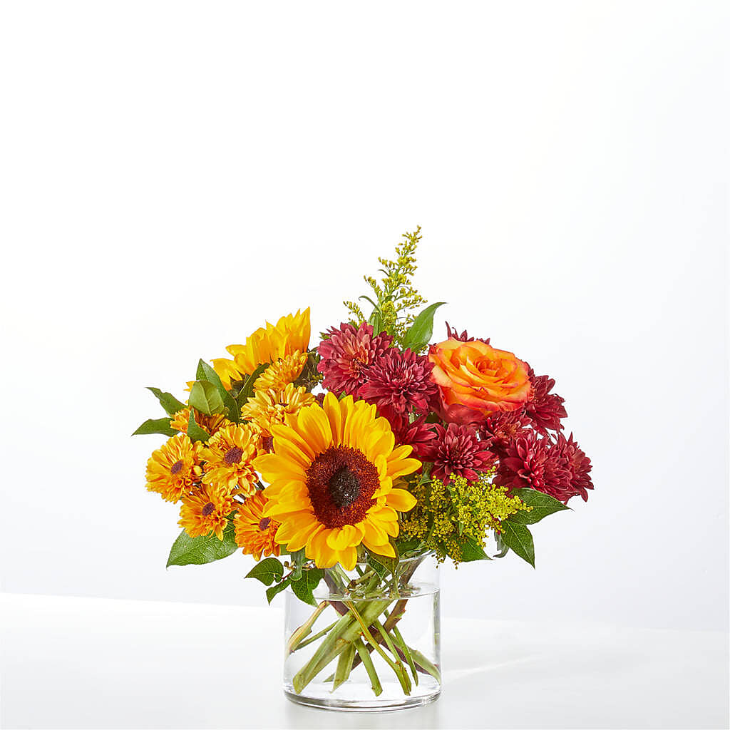 Flannel Scarf Bouquet –  Salon Diane Aubin Fleuriste Inc., Jonquiere PQ