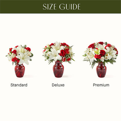 Holiday Season Bouquet –  Salon Diane Aubin Fleuriste Inc., Jonquiere PQ
