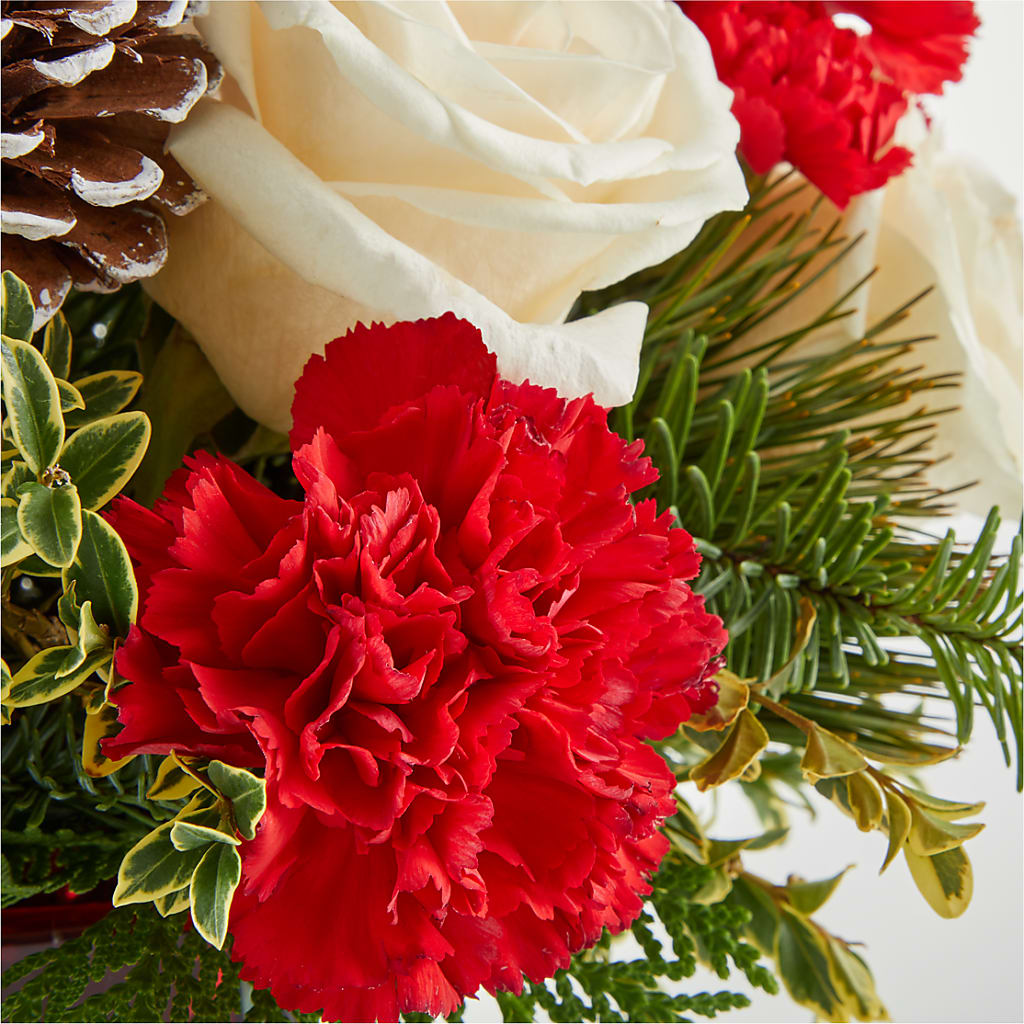 Christmas Market Bouquet –  Salon Diane Aubin Fleuriste Inc., Jonquiere PQ
