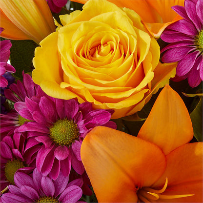 Colorful Visions Bouquet –  Salon Diane Aubin Fleuriste Inc., Jonquiere PQ