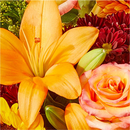 Seasons Change Bouquet –  Salon Diane Aubin Fleuriste Inc., Jonquiere PQ