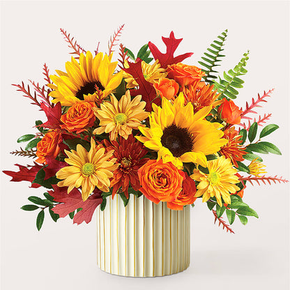 Fall Campfire Bouquet –  Salon Diane Aubin Fleuriste Inc., Jonquiere PQ