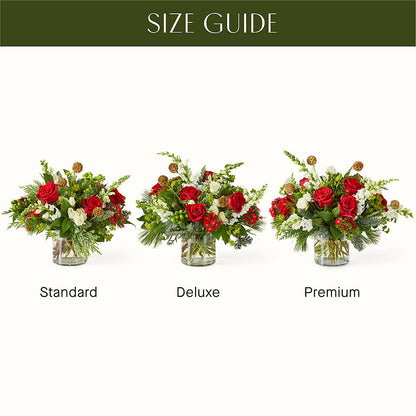 Deck the Halls Bouquet –  Salon Diane Aubin Fleuriste Inc., Jonquiere PQ