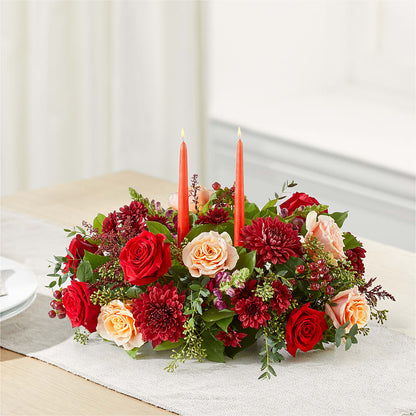 Most Thankful Centerpiece –  Salon Diane Aubin Fleuriste Inc., Jonquiere PQ