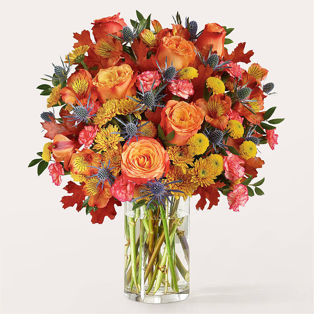 Winds of Autumn Bouquet –  Salon Diane Aubin Fleuriste Inc., Jonquiere PQ