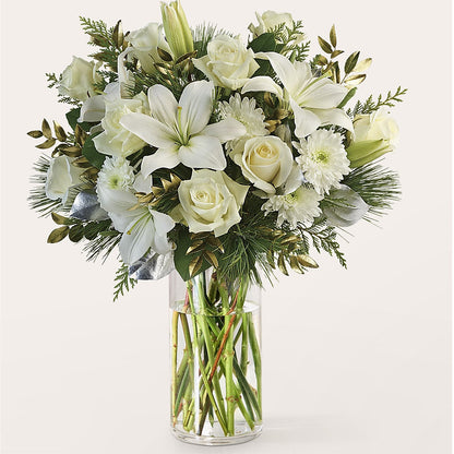 Wintry Mix Bouquet –  Salon Diane Aubin Fleuriste Inc., Jonquiere PQ