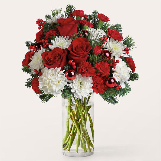 Good Tidings Bouquet –  Salon Diane Aubin Fleuriste Inc., Jonquiere PQ