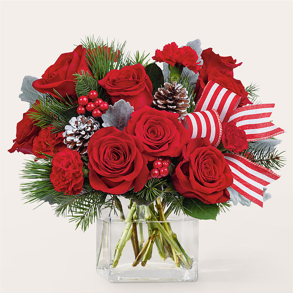 Baking Spirits Bright Bouquet –  Salon Diane Aubin Fleuriste Inc., Jonquiere PQ