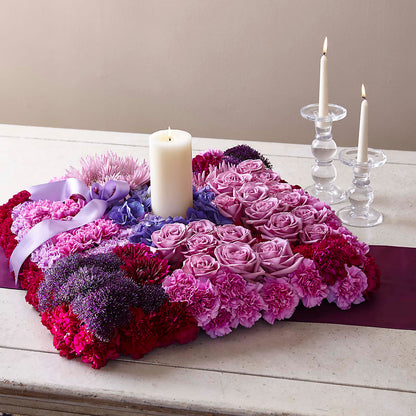 Promise of Love Unity Arrangement –  Salon Diane Aubin Fleuriste Inc., Jonquiere PQ