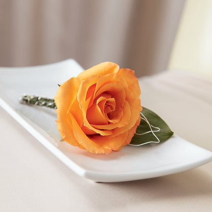 Lifetime of Love Boutonniere –  Salon Diane Aubin Fleuriste Inc., Jonquiere PQ