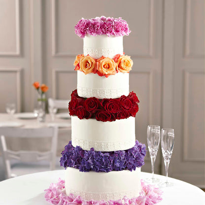 Infinite Love Cake Décor –  Salon Diane Aubin Fleuriste Inc., Jonquiere PQ