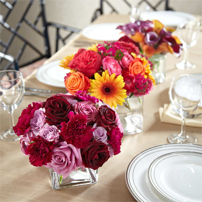 Love's Eternity Centerpiece –  Salon Diane Aubin Fleuriste Inc., Jonquiere PQ