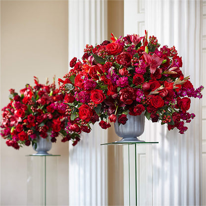 Love & Honor Arrangement –  Salon Diane Aubin Fleuriste Inc., Jonquiere PQ