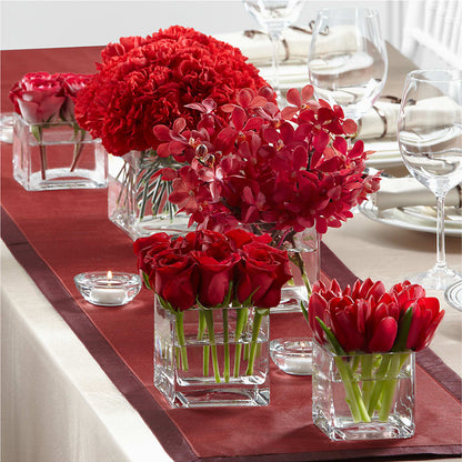Modern Grace Centerpiece –  Salon Diane Aubin Fleuriste Inc., Jonquiere PQ