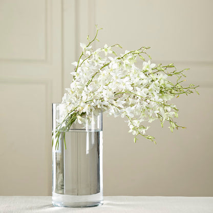 White Dendrobium Bouquet –  Salon Diane Aubin Fleuriste Inc., Jonquiere PQ